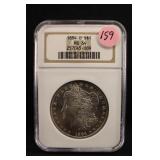 1884-O MS64 Morgan Silver Dollar Certified