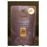 IGR 1gram .999 Pure Gold Bar