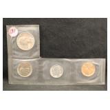 1964 Partial Silver Proof Set