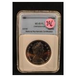 1967 Certified Canada Silver Dollar