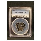 1982-S PR69Dcam Jefferson Nickel PCGS Certified