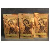 Lot of 3 2026 Idaho Goldback 1/4000th oz of Gold