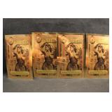 Lot of 4 2026 Idaho Goldback 1/4000th oz of Gold