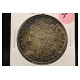 1896-P Rainbow Toned Morgan Silver Dollar