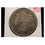 1890-S Morgan Silver Dollar