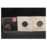 Lot of 3 Ancient Coins