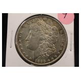 1885-P Morgan Silver Dollar
