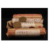 Lot of 3.75 Lincoln Cent Rolls