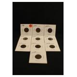 Lot of 10 Indian Head Pennies