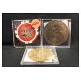 Lot of 3 Vintage Brothel Tokens