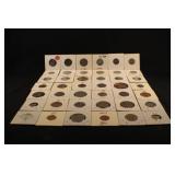 Lot of Approx 50 Mixed Foreign Coins