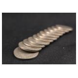 Lot of 11 Mixed Date Liberty Head V-Nickels