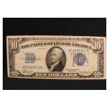 1934 $10 Silver Certificate Bank Note
