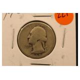 1935 Washington Silver Quarter