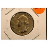 1941 Washington Silver Quarter