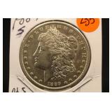 1889-S Morgan Silver Dollar