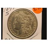 1897-S Morgan Silver Dollar