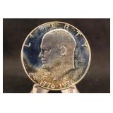1776-1976-S Proof Silver Eisenhower Dollar