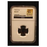 1996-W MS65FT NGC Roosevelt Dime