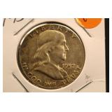 1957 Franklin Silver Half Dollar