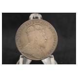 1904 Newfoundland Silver 50 Cent Coin