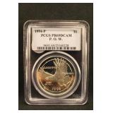 1994-P PR69DCAM P.O.W. Silver Dollar PCGS