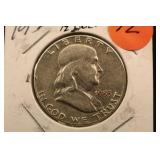 1953-P Franklin Silver Half Dollar