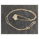 16-17" Heart Necklace