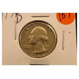 1963-D Washington Silver Quarter