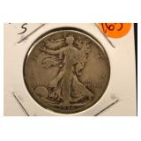 1936-S Walking Liberty Silver Half Dollar