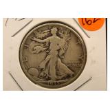 1935 Walking Liberty Silver Half Dollar