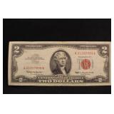 1963 $2 Red Seal Bank Note