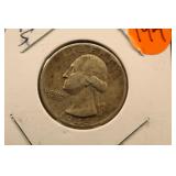 1945-S Washington Silver Quarter