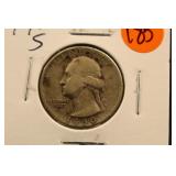 1950-S Washington Silver Quarter