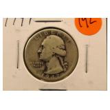 1947 Washington Silver Quarter
