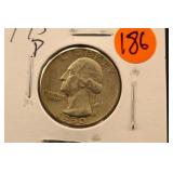 1950-D Washington Silver Quarter