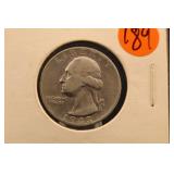 1948-S Washington Silver Quarter