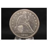 1860-O Seated Liberty Silver Dollar *Stunning