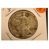 1941-S Walking Liberty Silver Half Dollar
