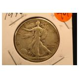 1940 Walking Liberty Silver Half Dollar