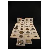 Lot of 29 Mixed Foreign Coins