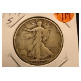1946-S Walking Liberty Silver Half Dollar