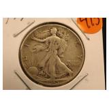 1945 Walking Liberty Silver Dollar