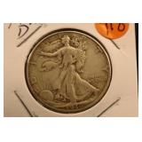 1946-D Walking Liberty Silver Half Dollar