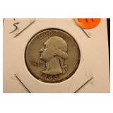 1943-S Washington Silver Quarter