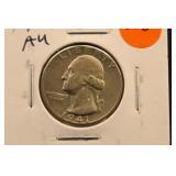 1941 Washington Silver Quarter