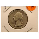 1944-S Washington Silver Quarter