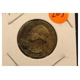1942 Washington Silver Quarter