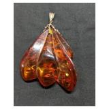 Beautiful Large Amber Pendant