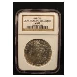 1884-O MS63 Morgan Silver Dollar Certified *Read